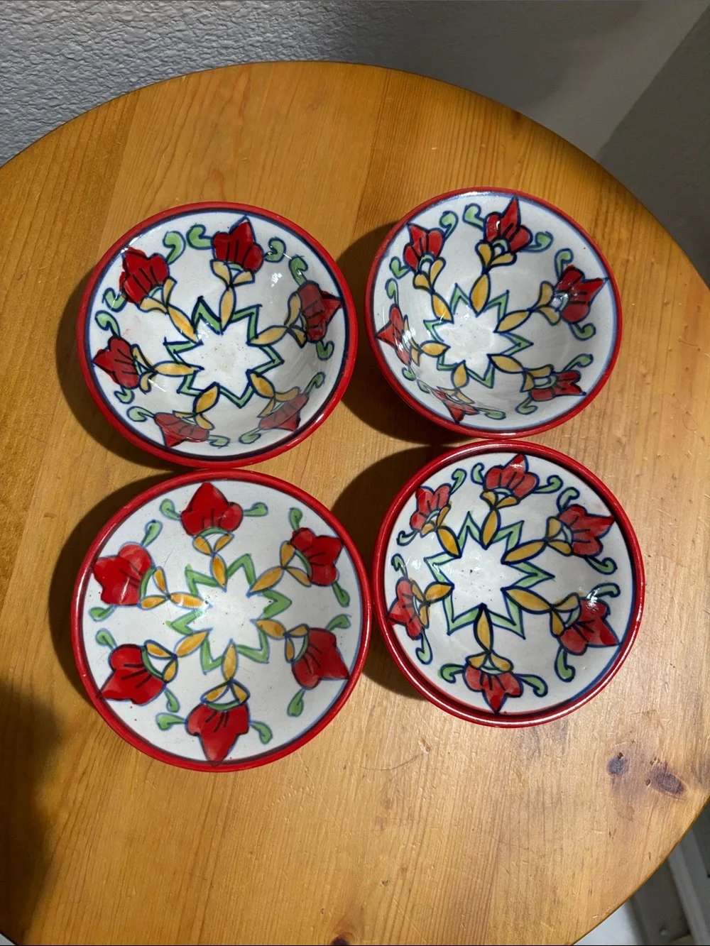 Four Piece Dipping Bowl Set